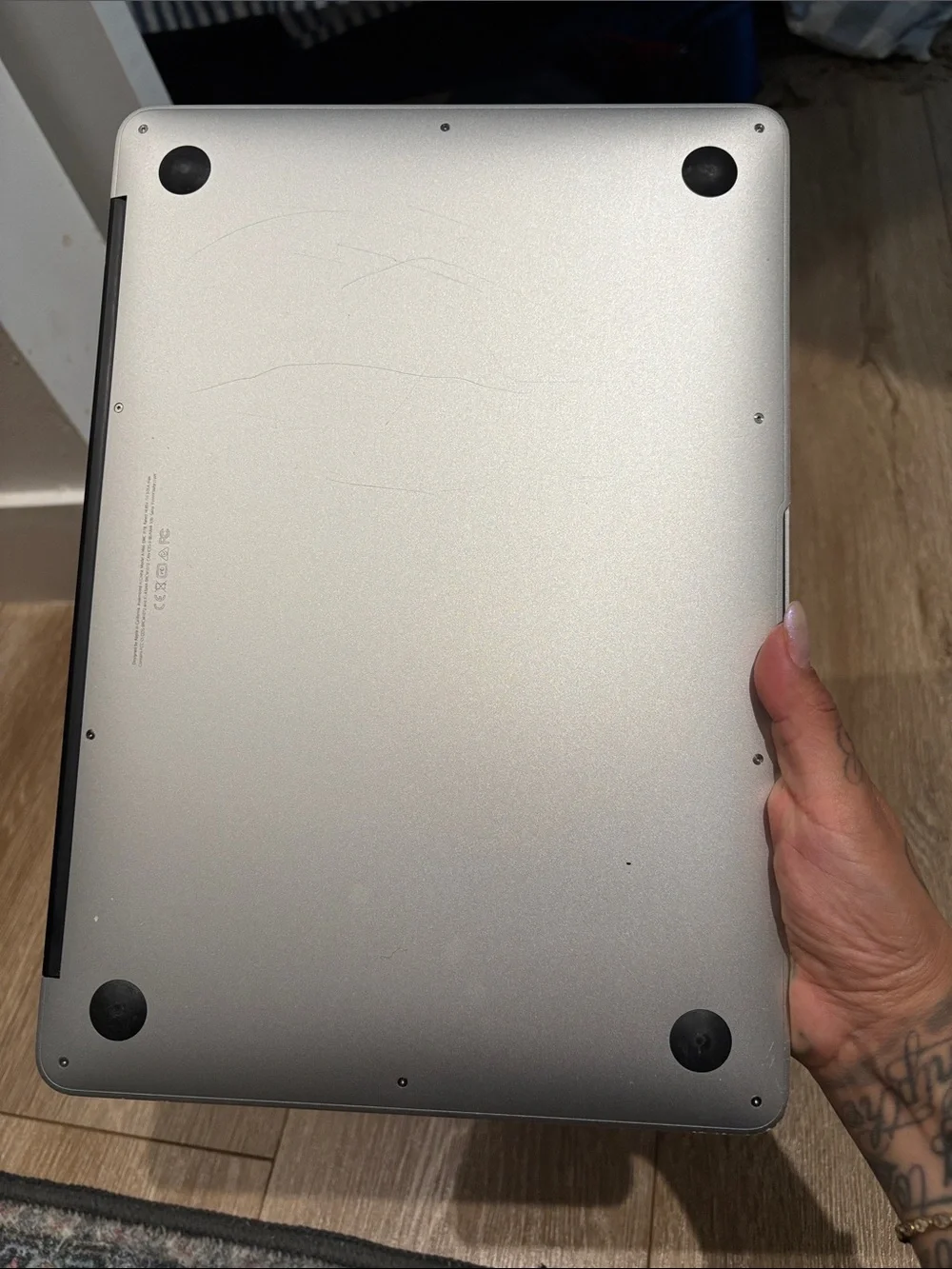 Apple Silver MacBook — Aluminum Finish Laptop